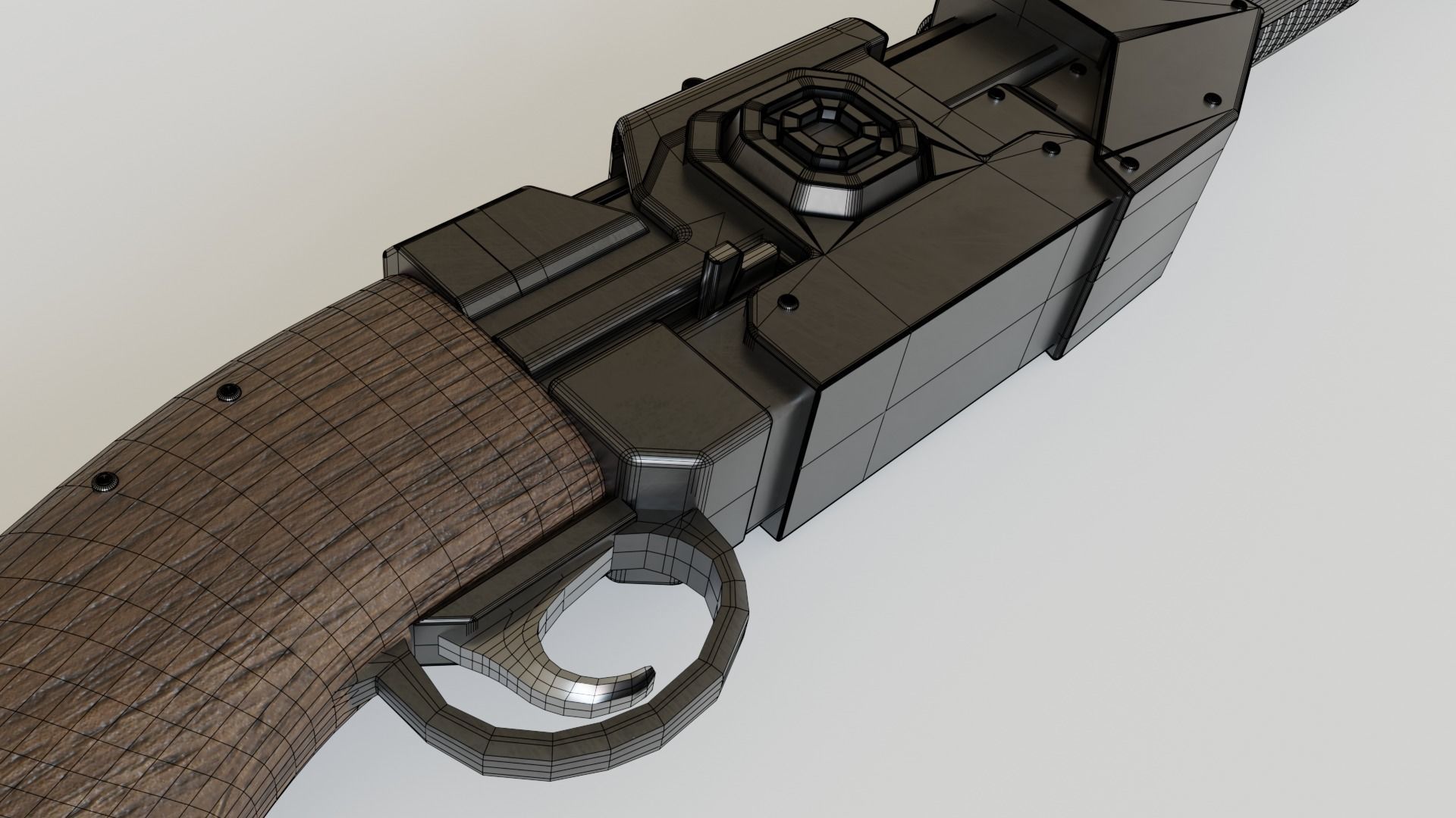 Star Wars The Mandalorian - Amban Phase-Pulse Blaster 3D model_8