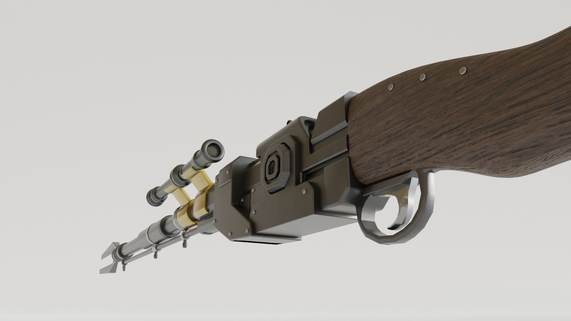 Star Wars The Mandalorian - Amban Phase-Pulse Blaster 3D model_3