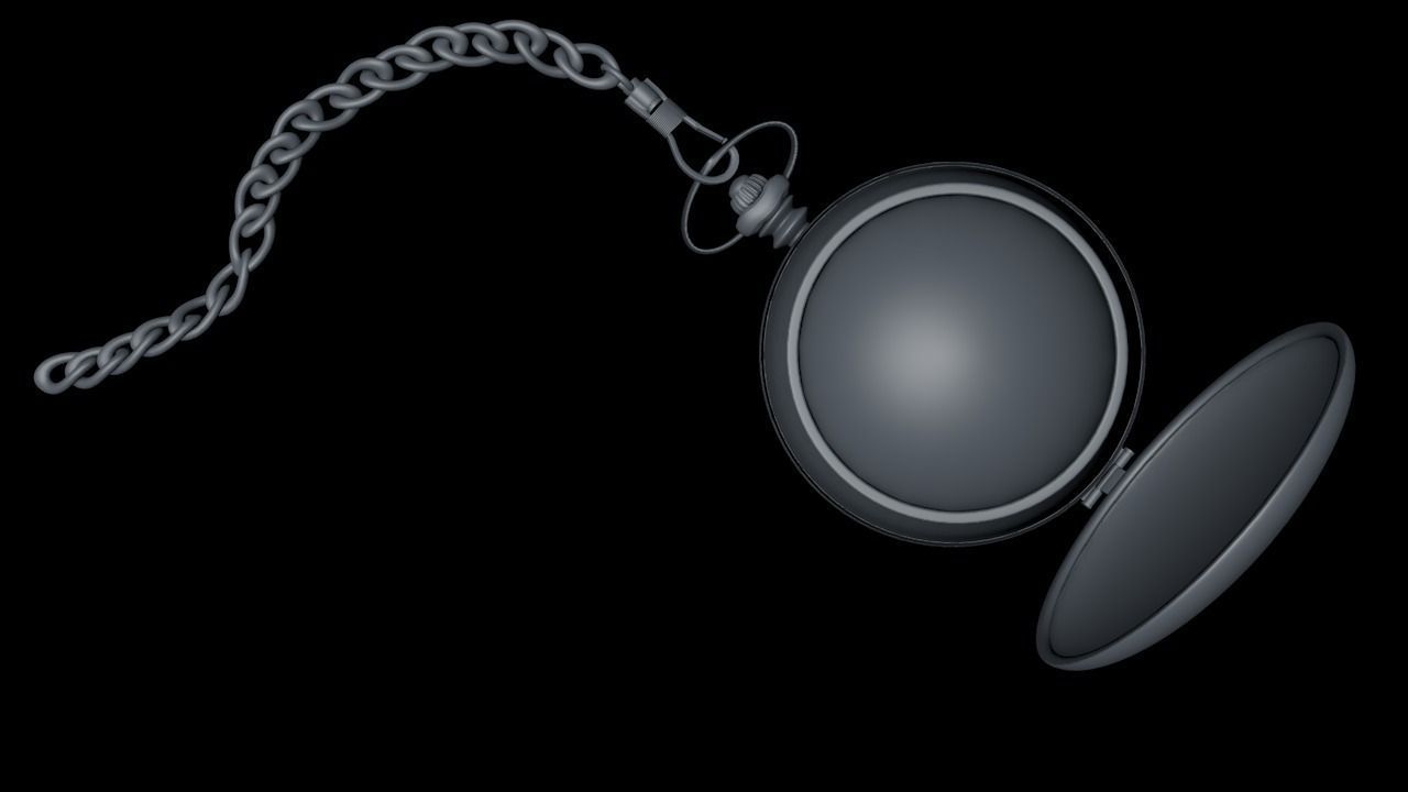 pocket watch Free 3D model