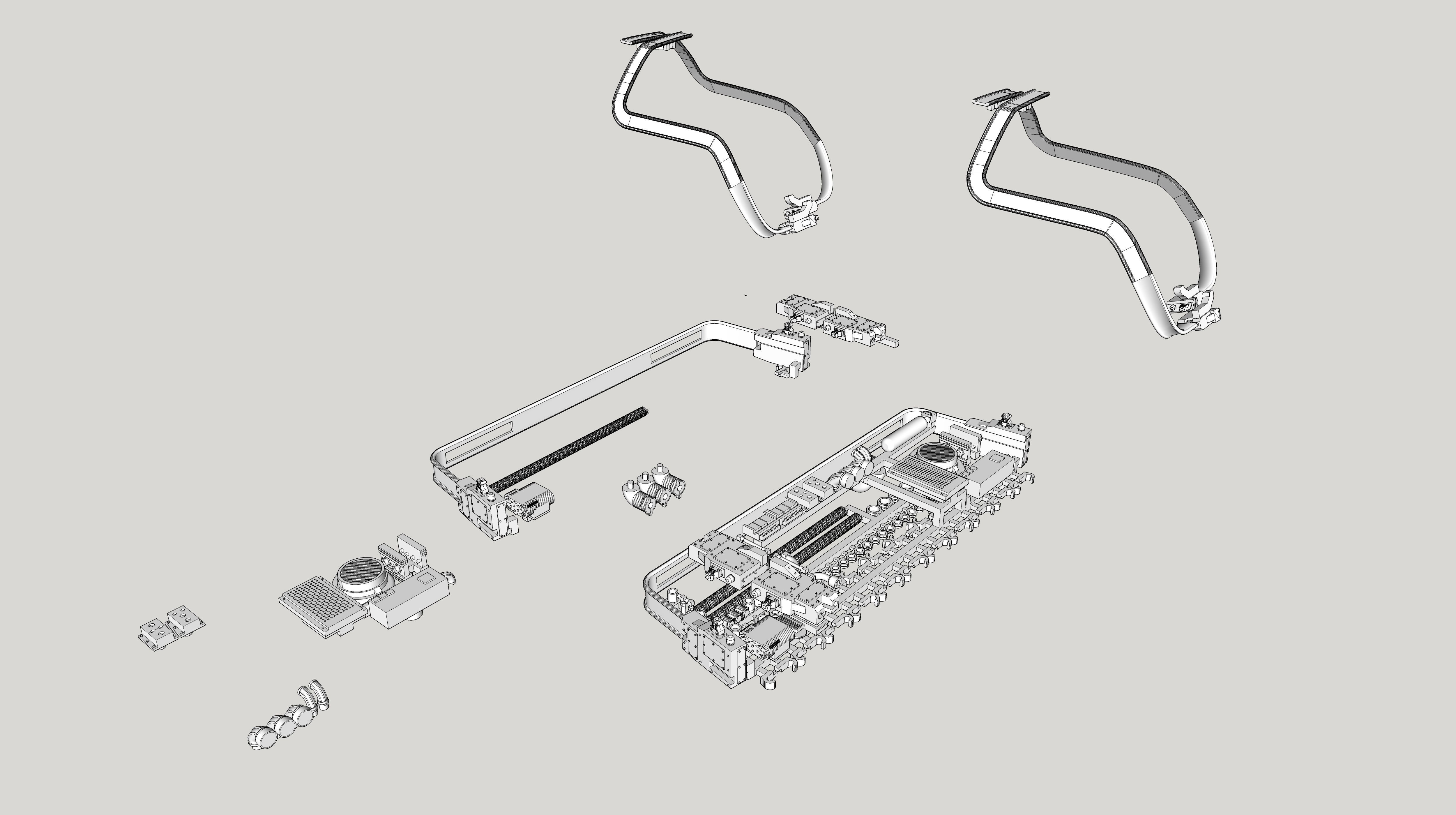 Back to the Future 1 DeLorean 1-18 Scale Super Detailing Parts 3D print model_4