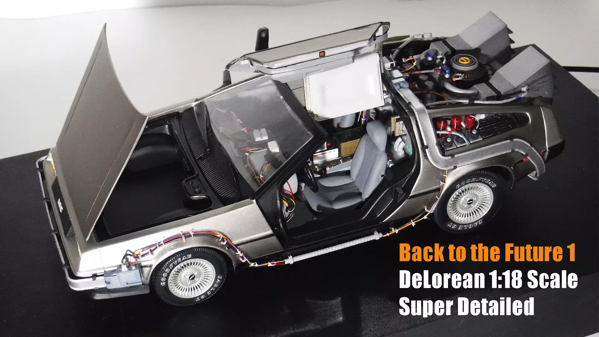 Back to the Future 1 DeLorean 1-18 Scale Super Detailing Parts 3D print model_0
