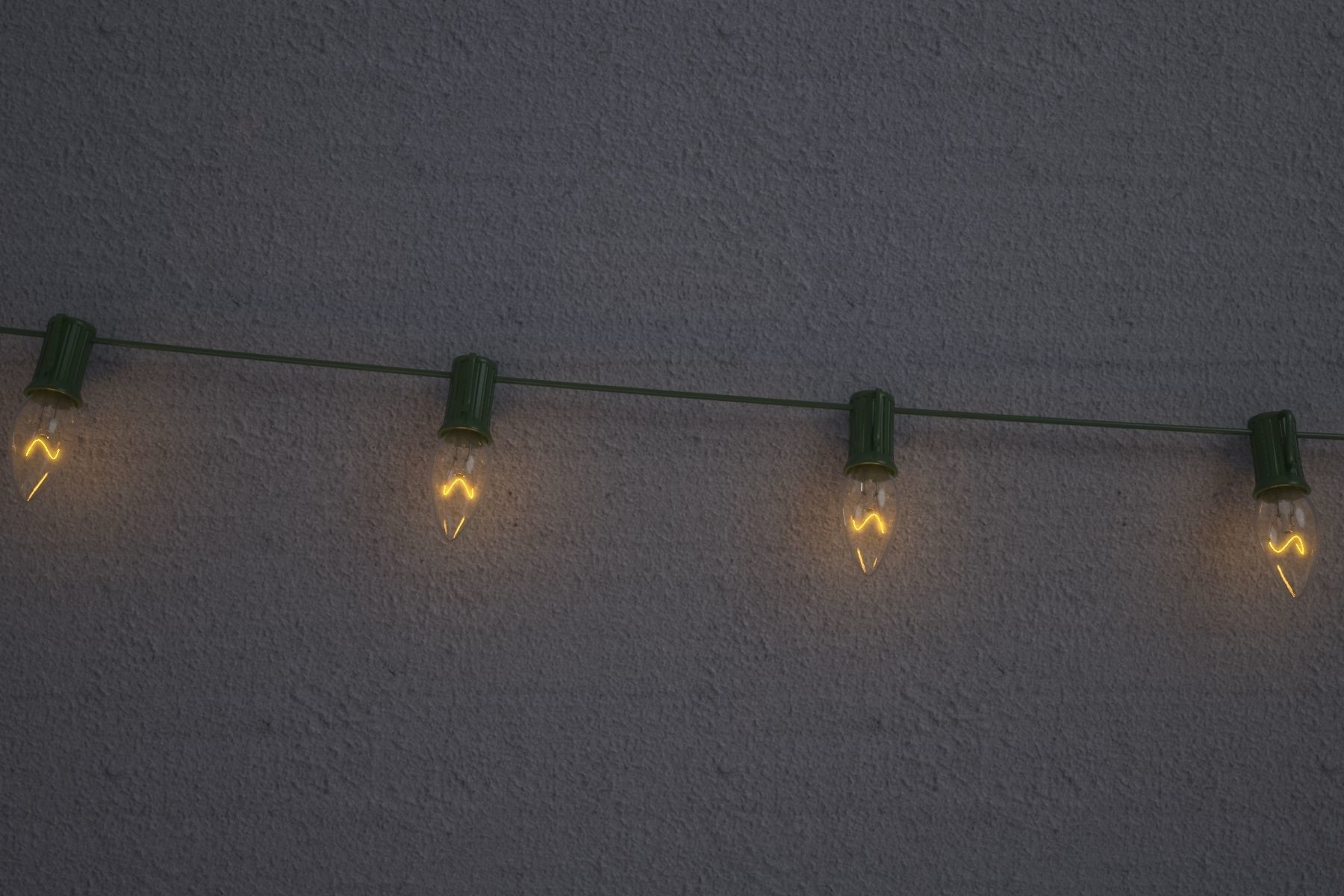 String Christmas Lights V7 3D model_4