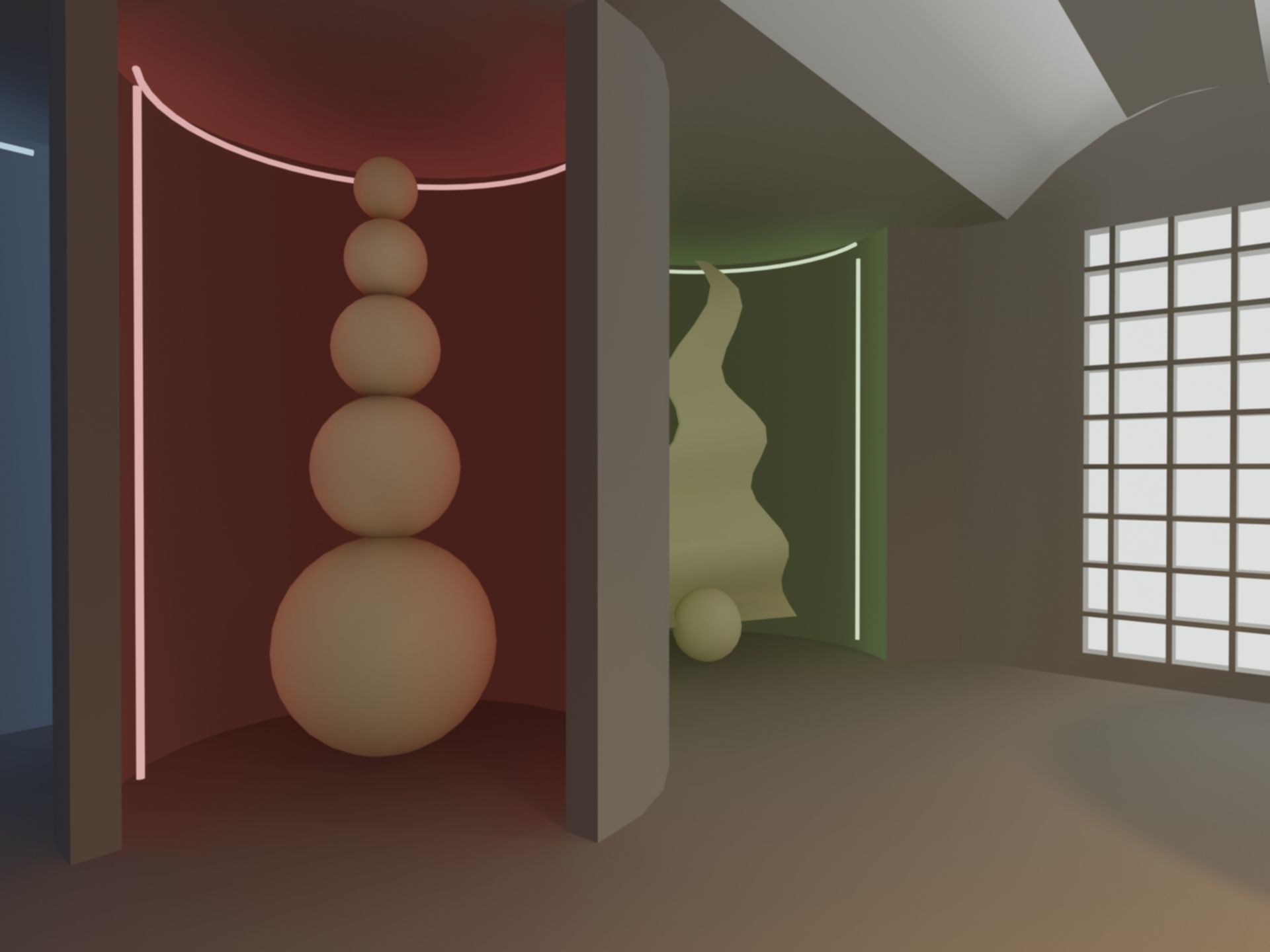 interior room 3D model_9