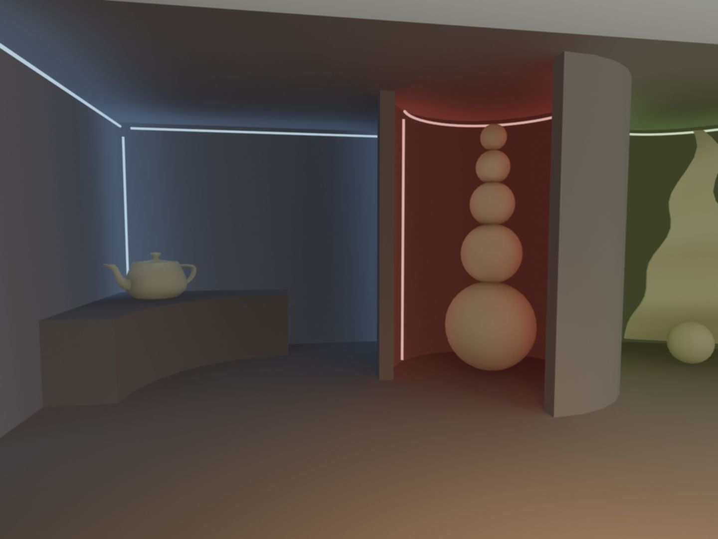 interior room 3D model_7