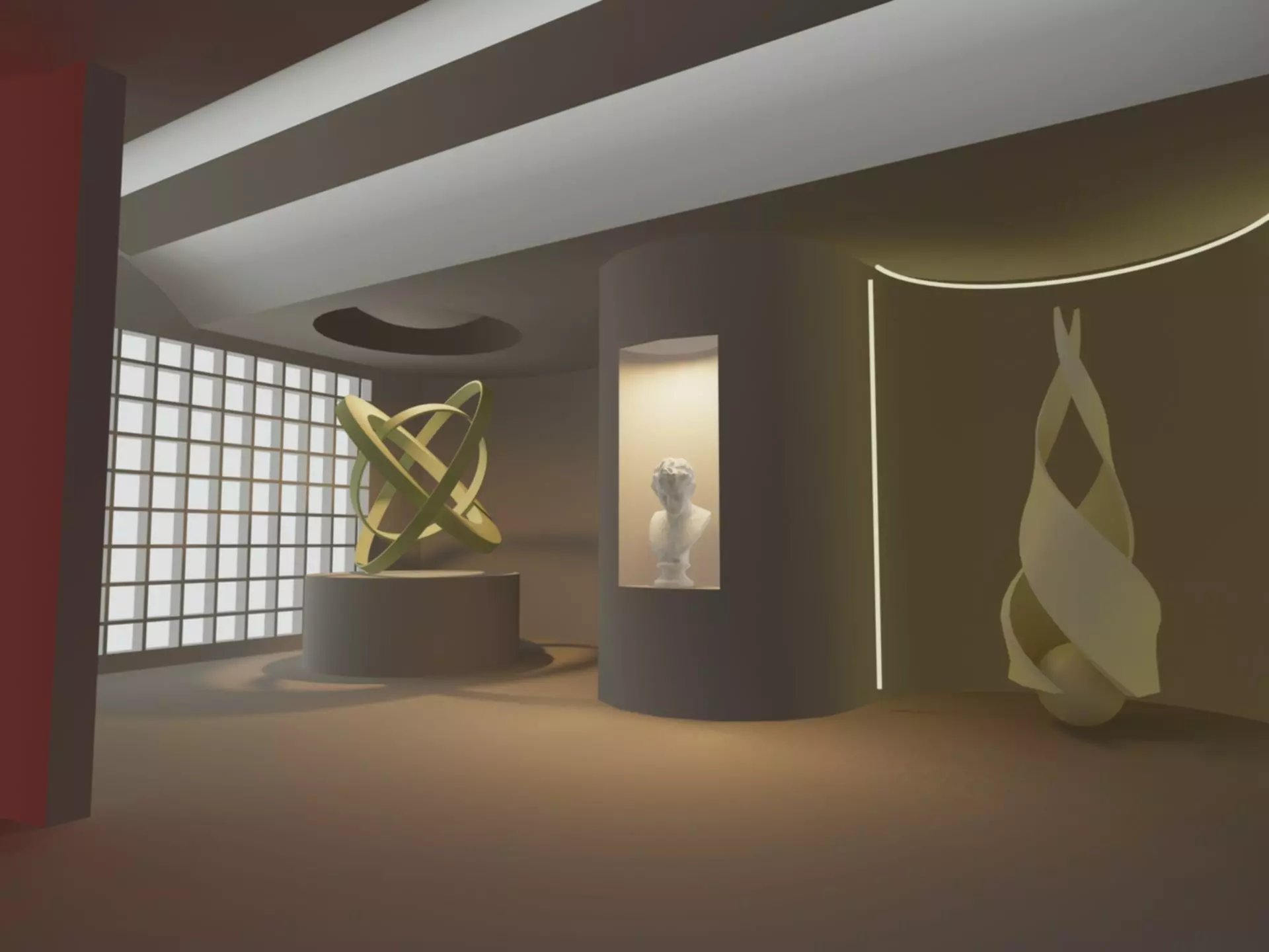 interior room 3D model_0