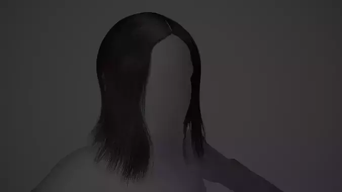 PBR GAME READY HAIR