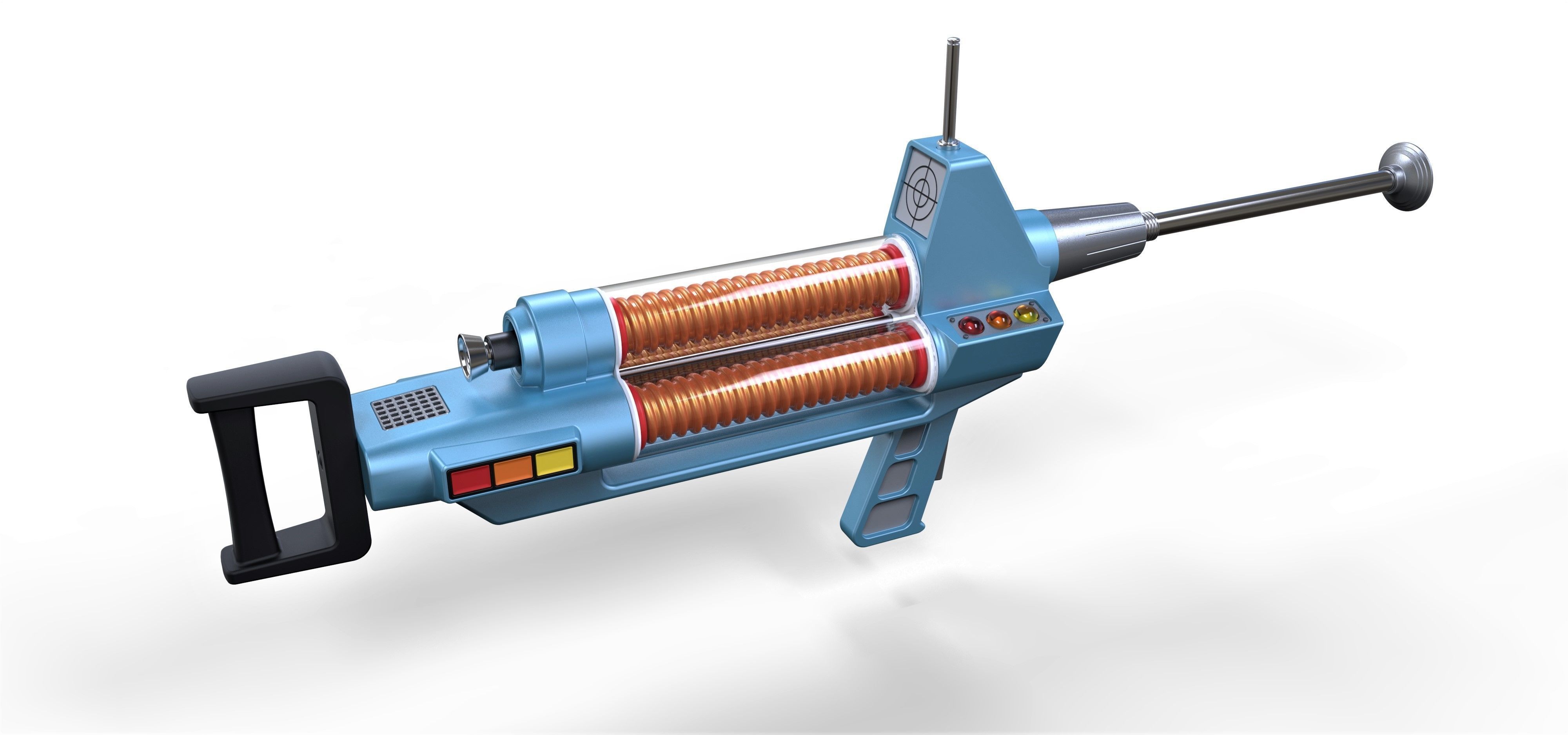 Cosplay Phaser Rifle from Star Trek The Original series 3D print model_17