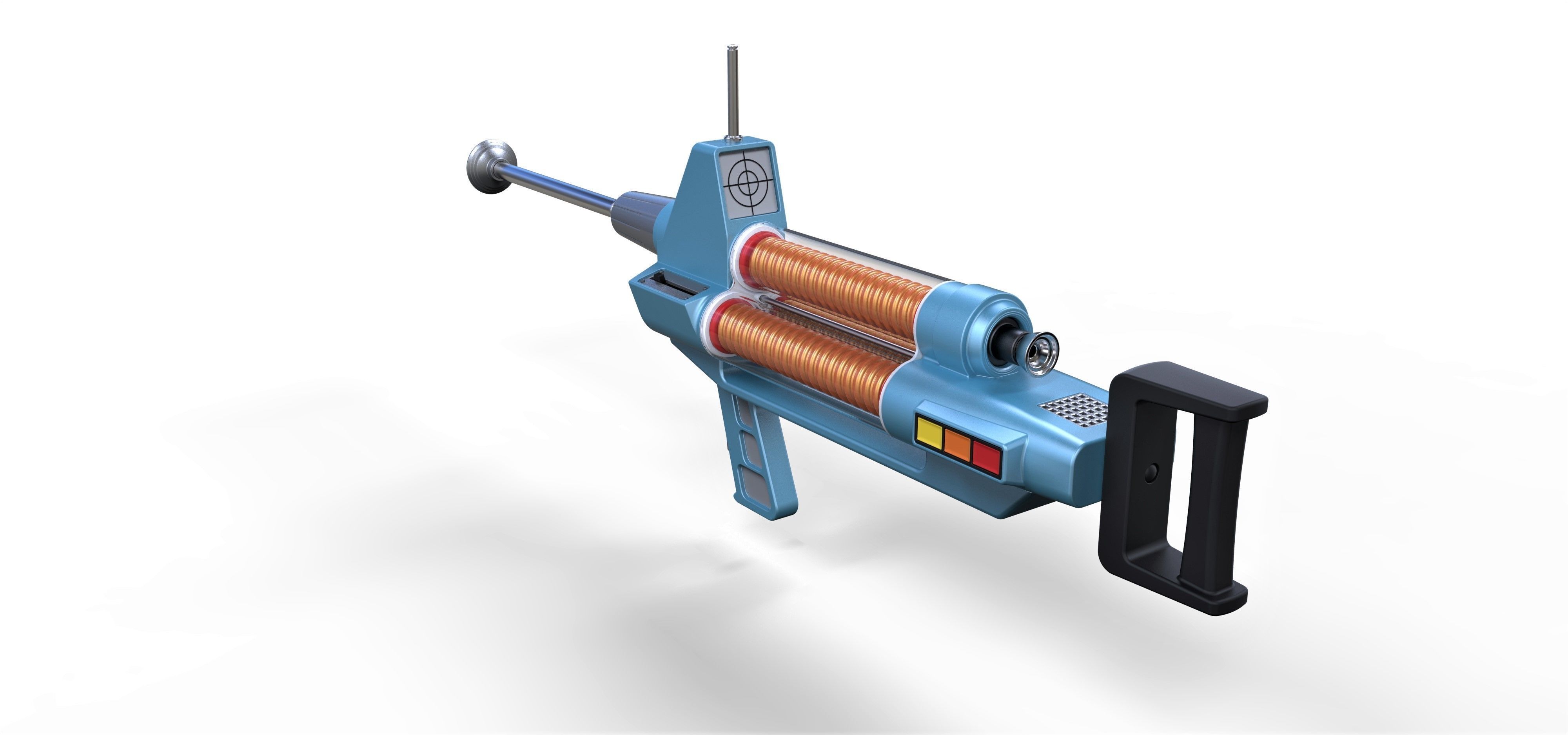 Cosplay Phaser Rifle from Star Trek The Original series 3D print model_13