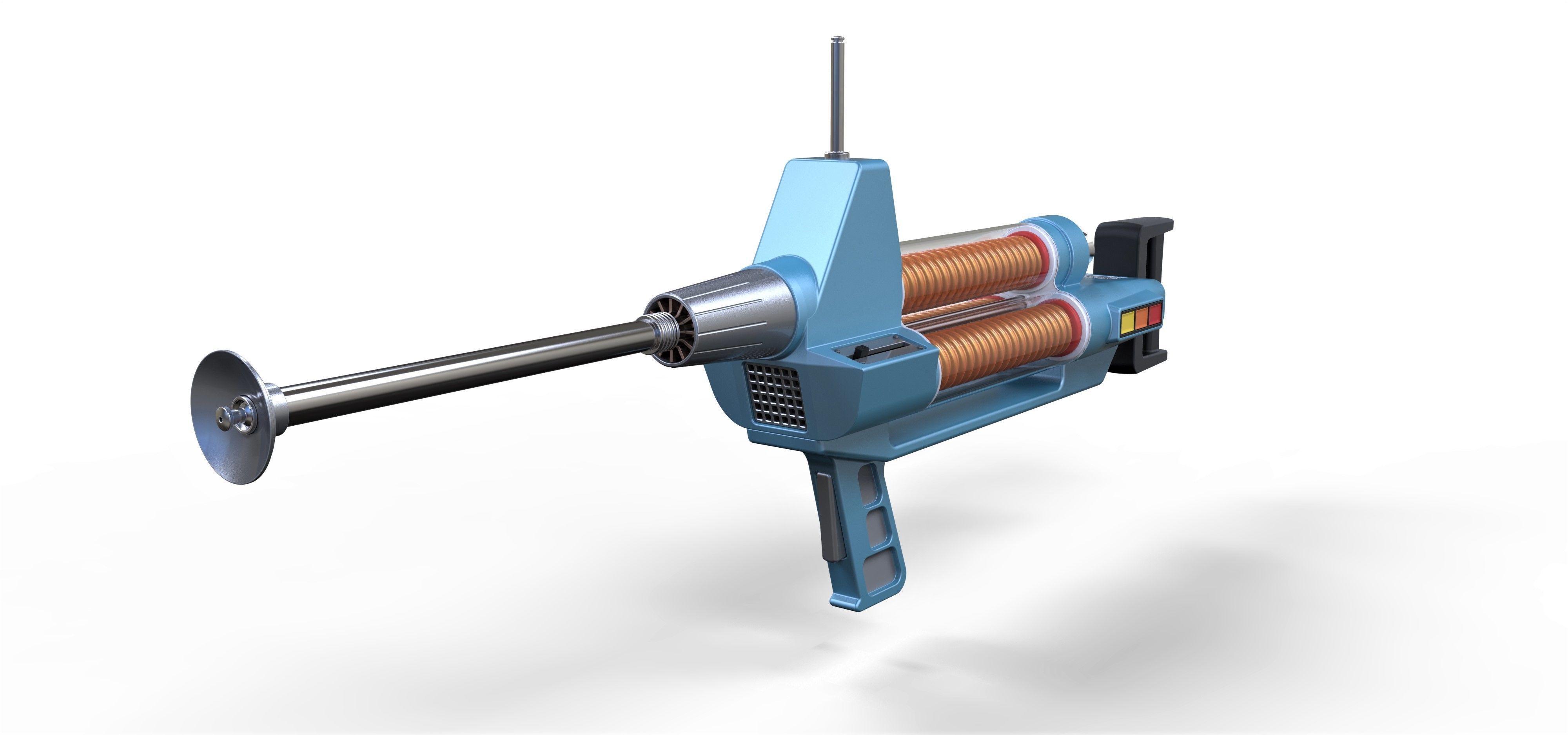 Cosplay Phaser Rifle from Star Trek The Original series 3D print model_4