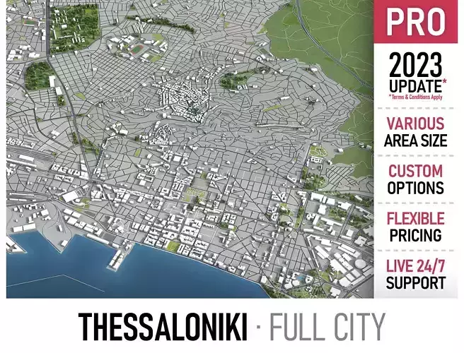 Thessaloniki - 3D City Model