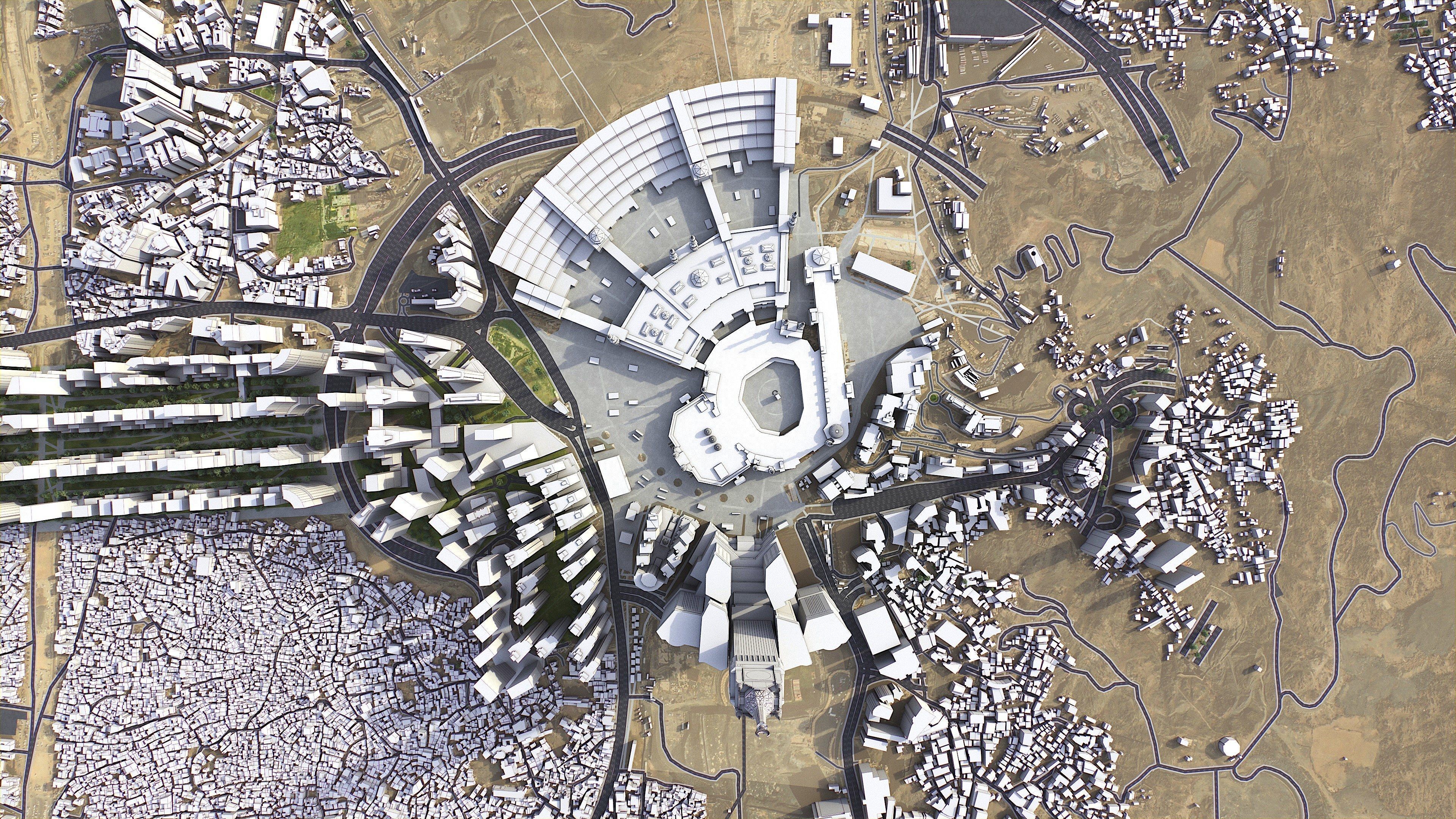 Mecca - 3D City Model Low-poly 3D model_13