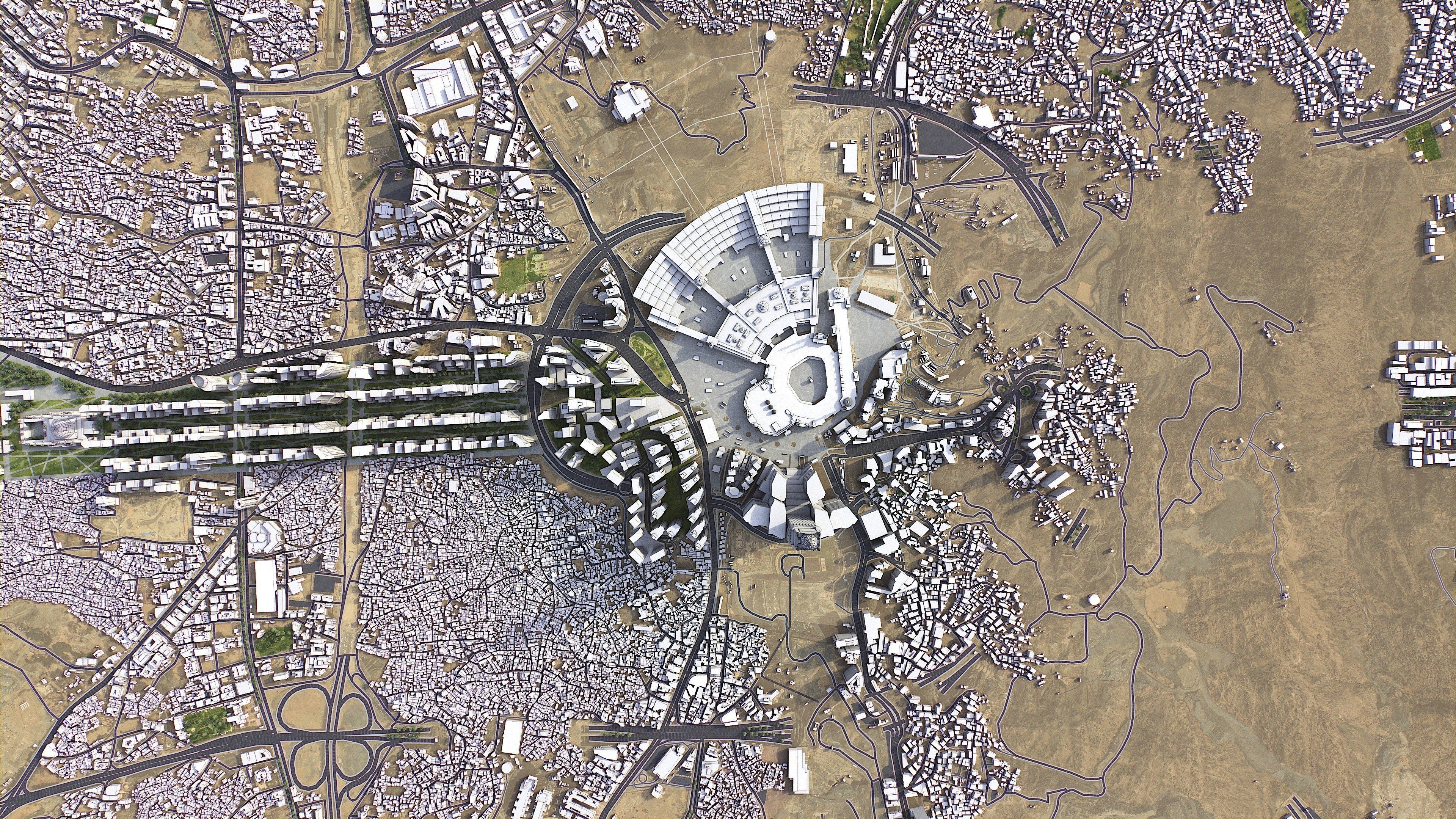 Mecca - 3D City Model Low-poly 3D model_14