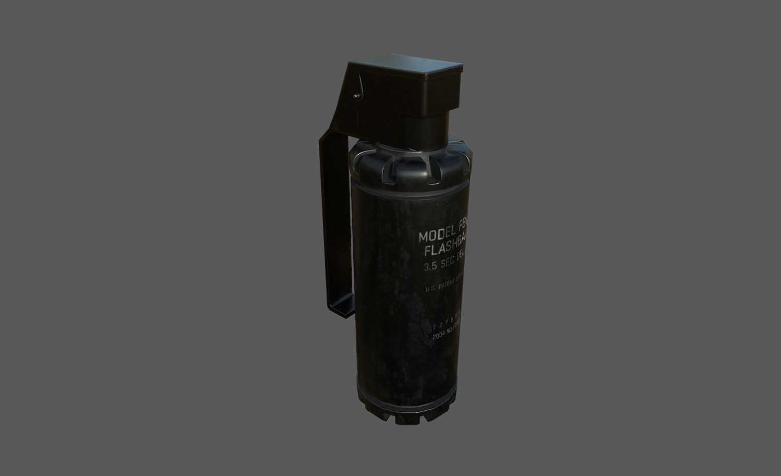 Grenade Pack Low-poly 3D model_2