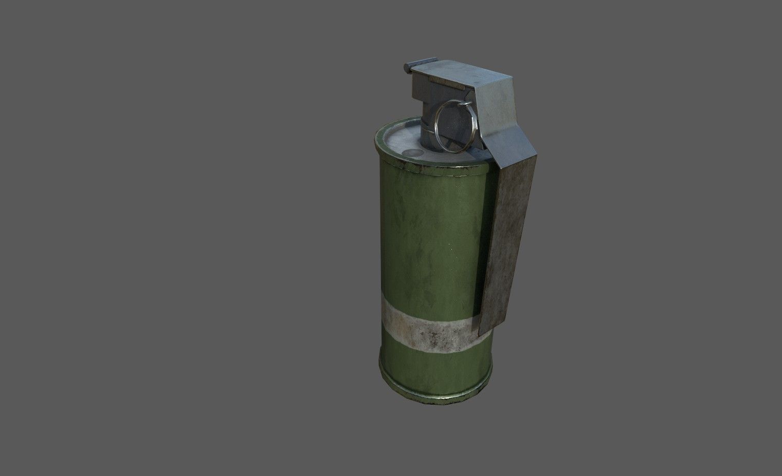 Grenade Pack Low-poly 3D model_6