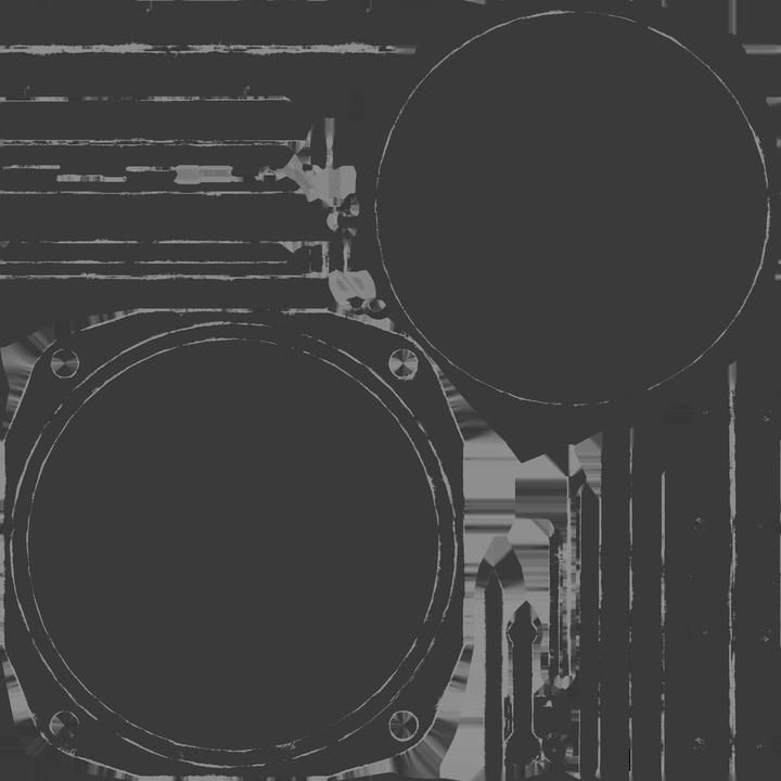 US AIR SPEED INDICATOR Low-poly 3D model_9