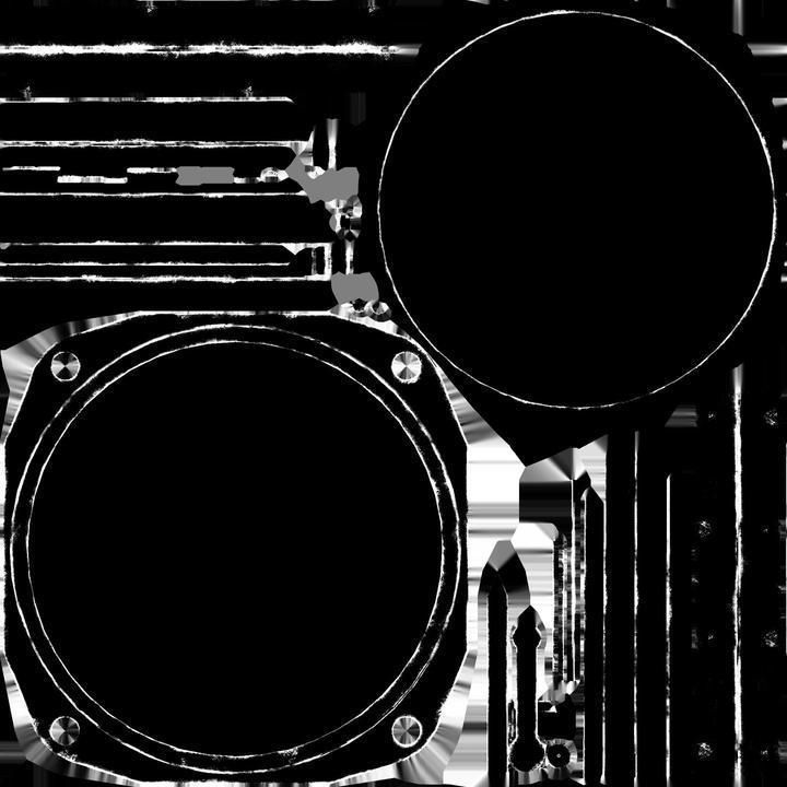 US AIR SPEED INDICATOR Low-poly 3D model_6