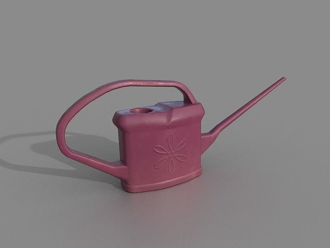 Watering Can Low-poly 3D model