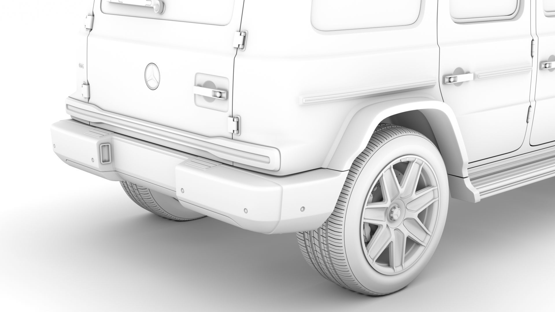 Mercedes Benz EQG 2022 3D model_24