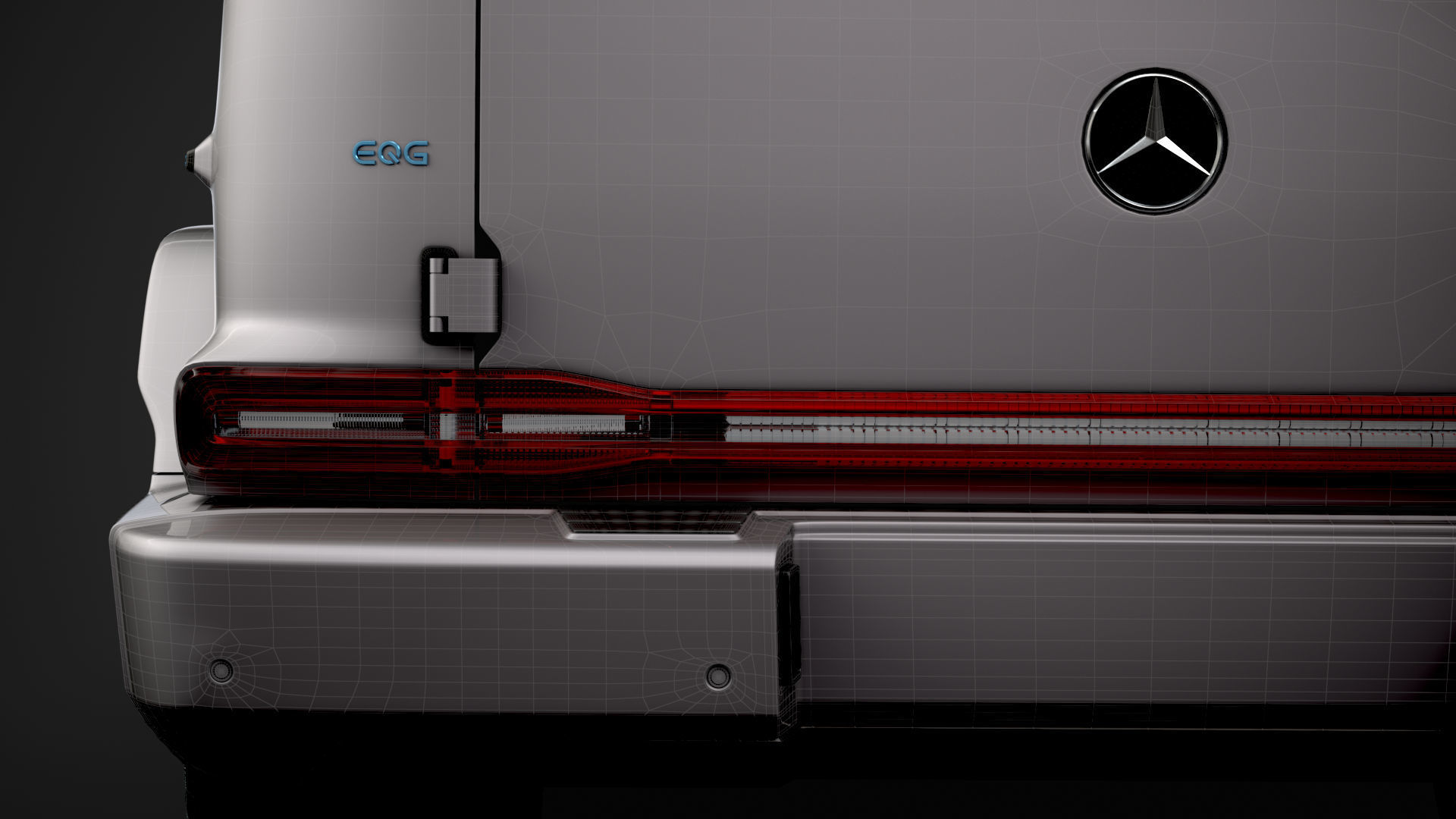 Mercedes Benz EQG 2022 3D model_41