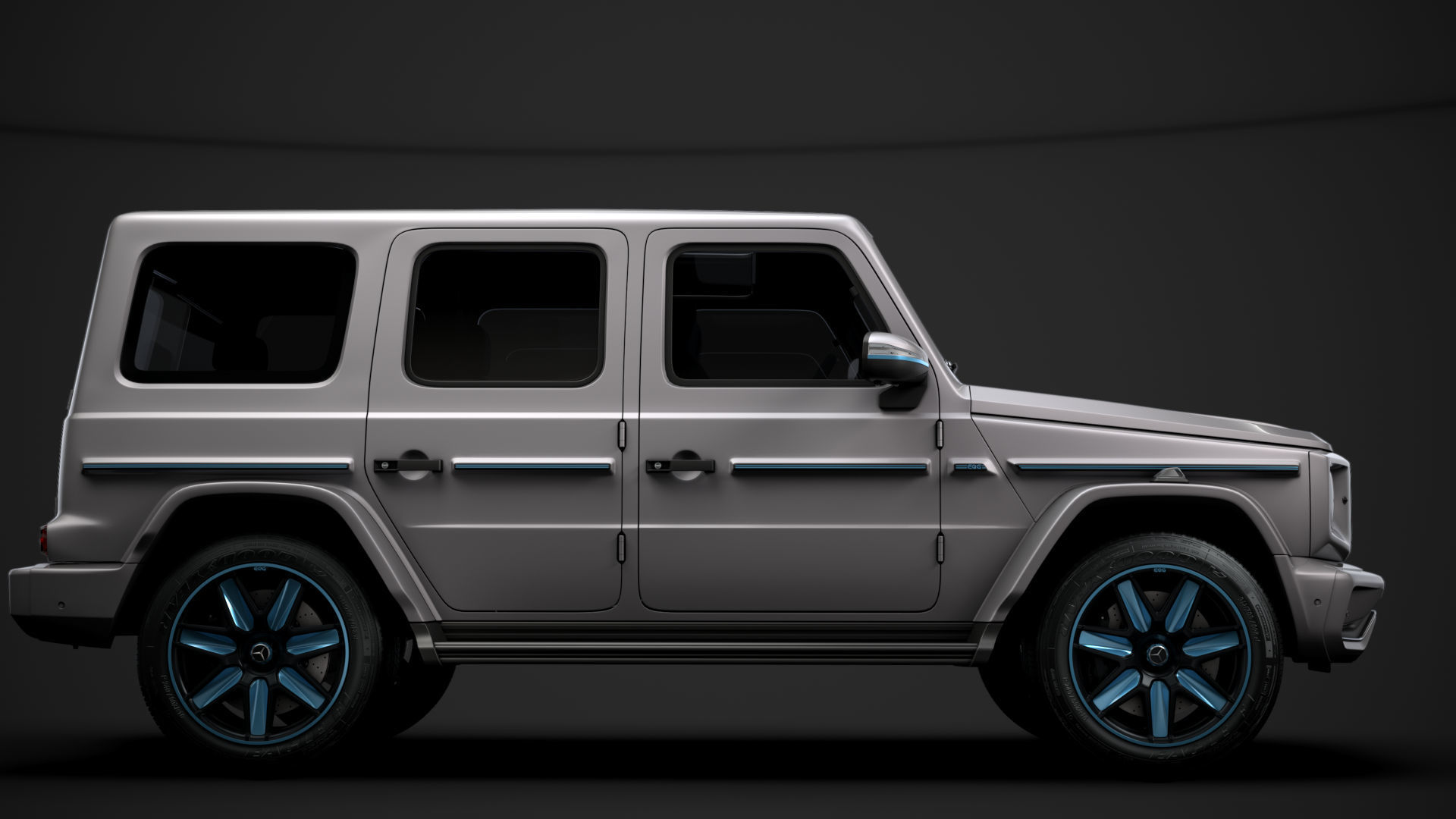 Mercedes Benz EQG 2022 3D model_3