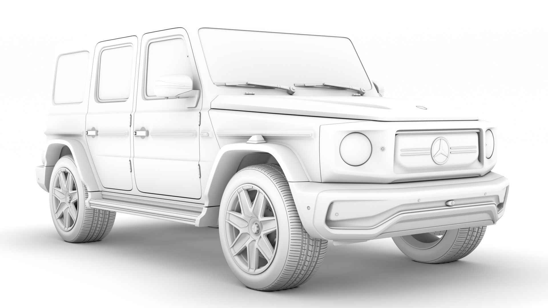 Mercedes Benz EQG 2022 3D model_14