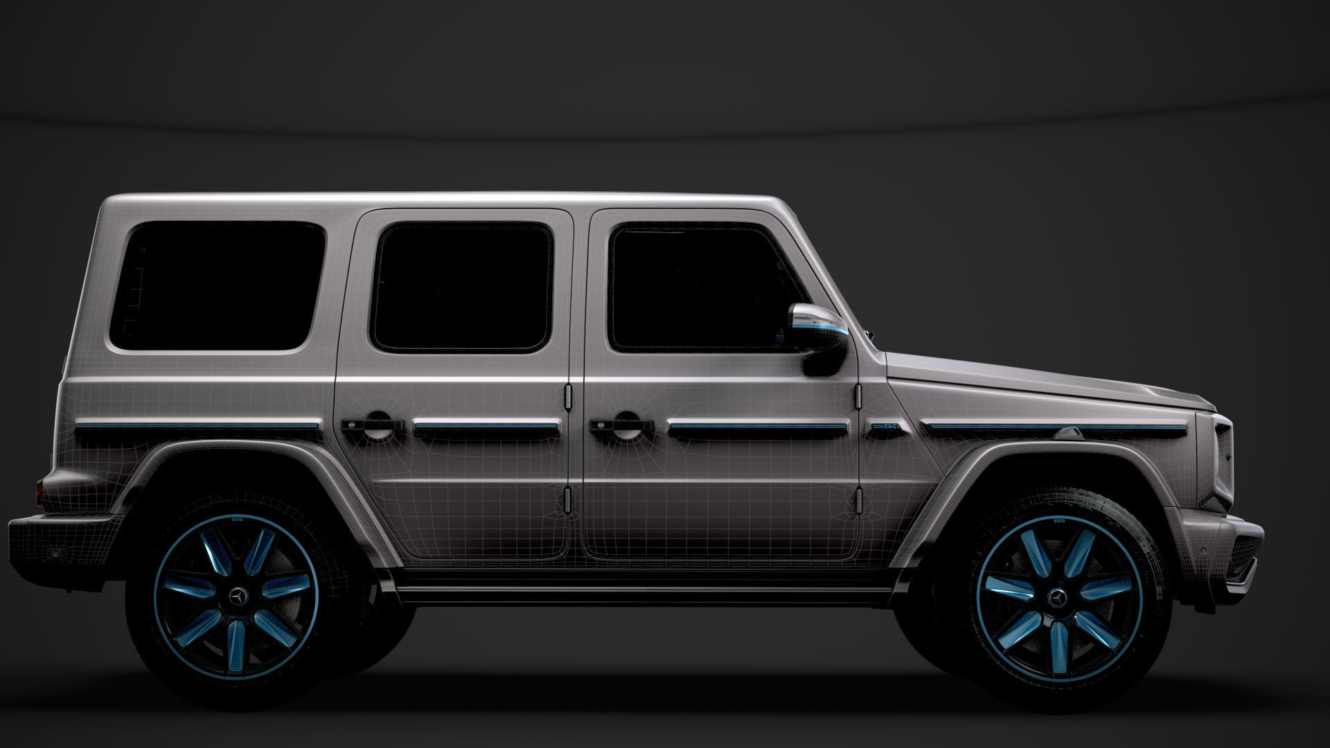 Mercedes Benz EQG 2022 3D model_29