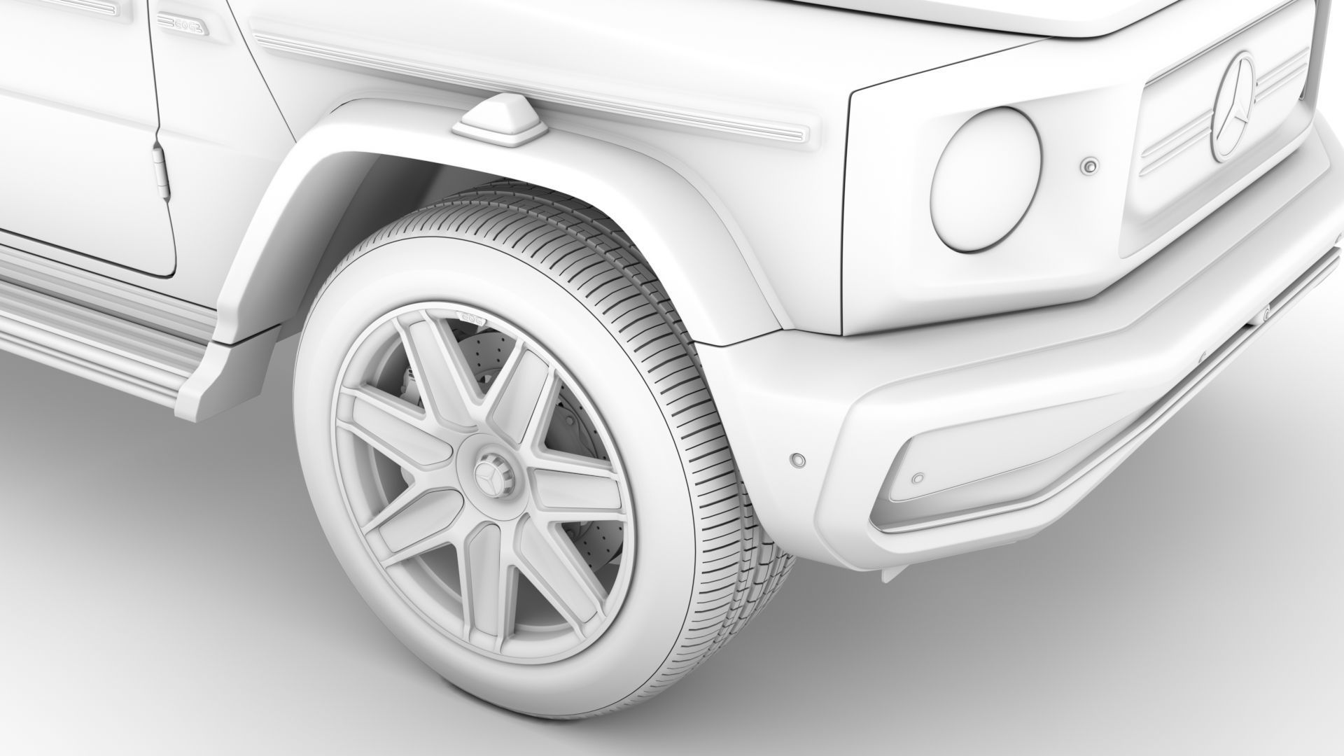 Mercedes Benz EQG 2022 3D model_25