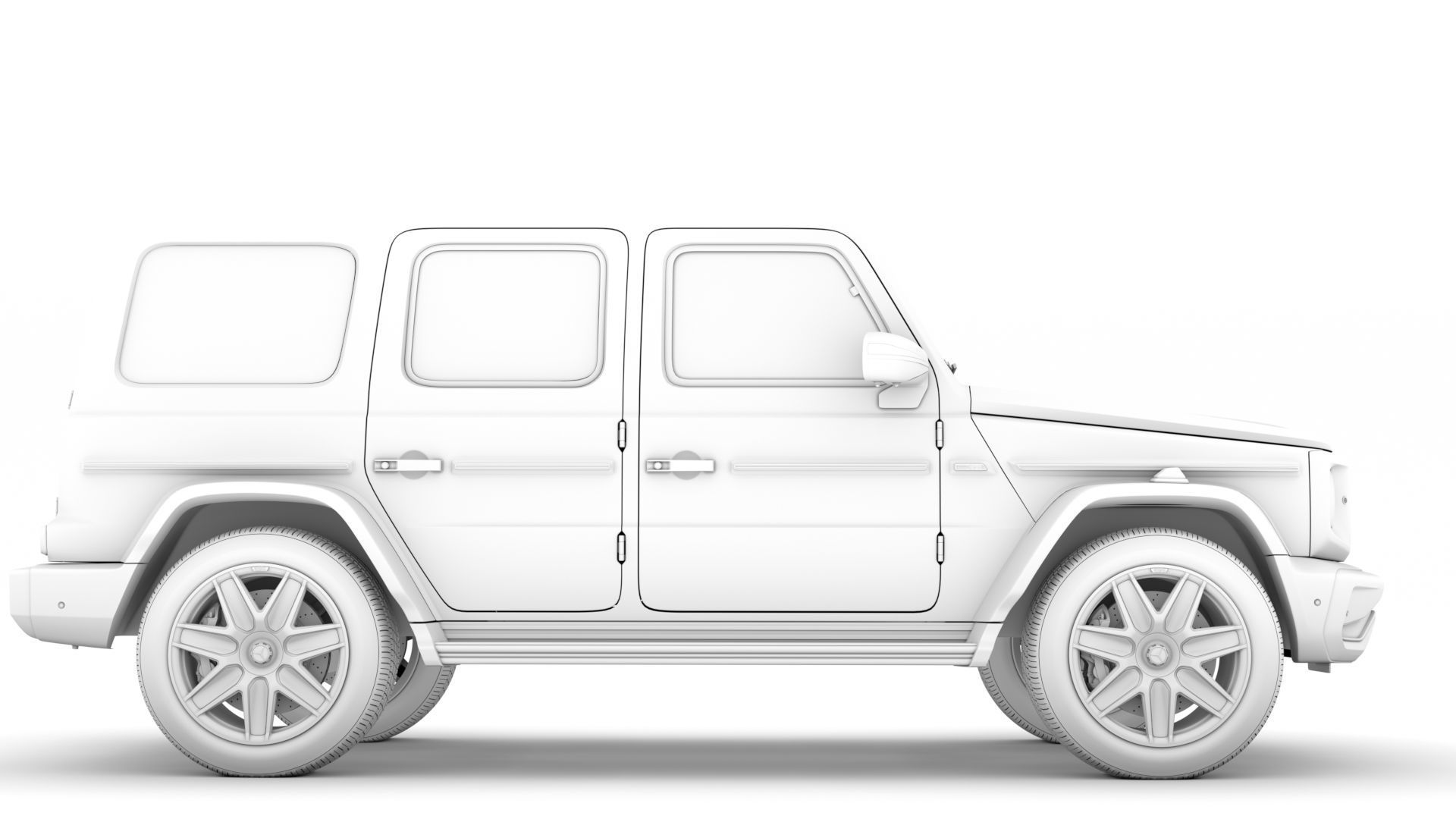 Mercedes Benz EQG 2022 3D model_15