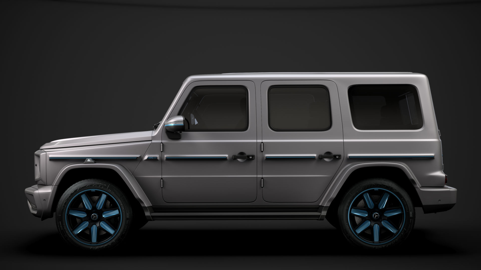 Mercedes Benz EQG 2022 3D model_7