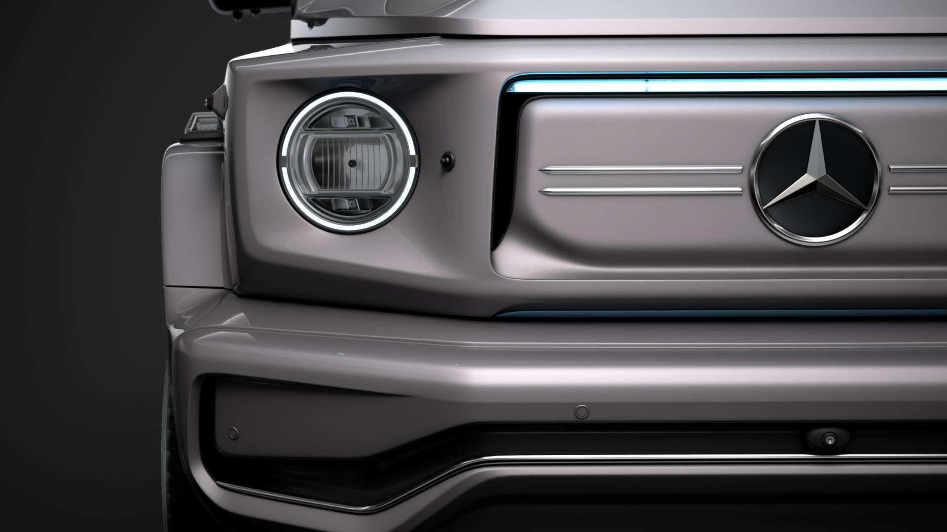 Mercedes Benz EQG 2022 3D model_1