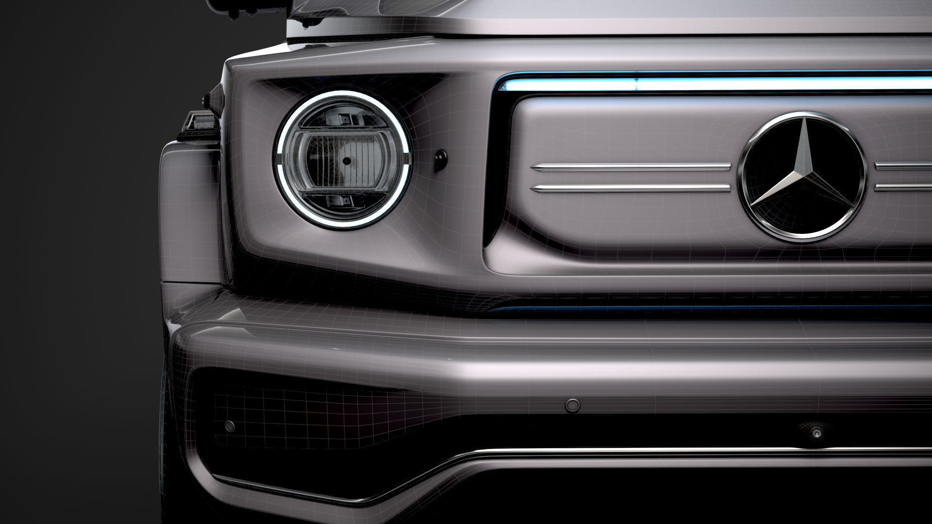 Mercedes Benz EQG 2022 3D model_34