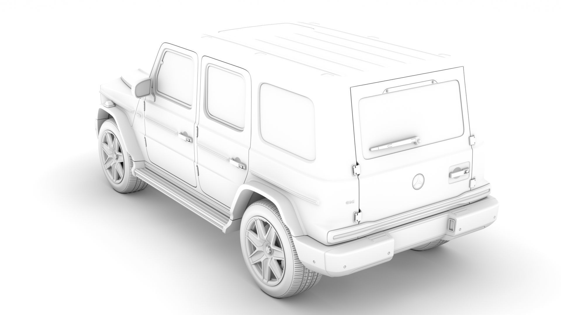 Mercedes Benz EQG 2022 3D model_17