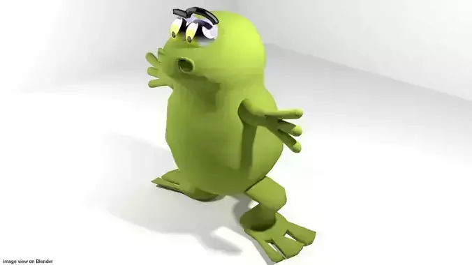 Cartoon Animal Frog