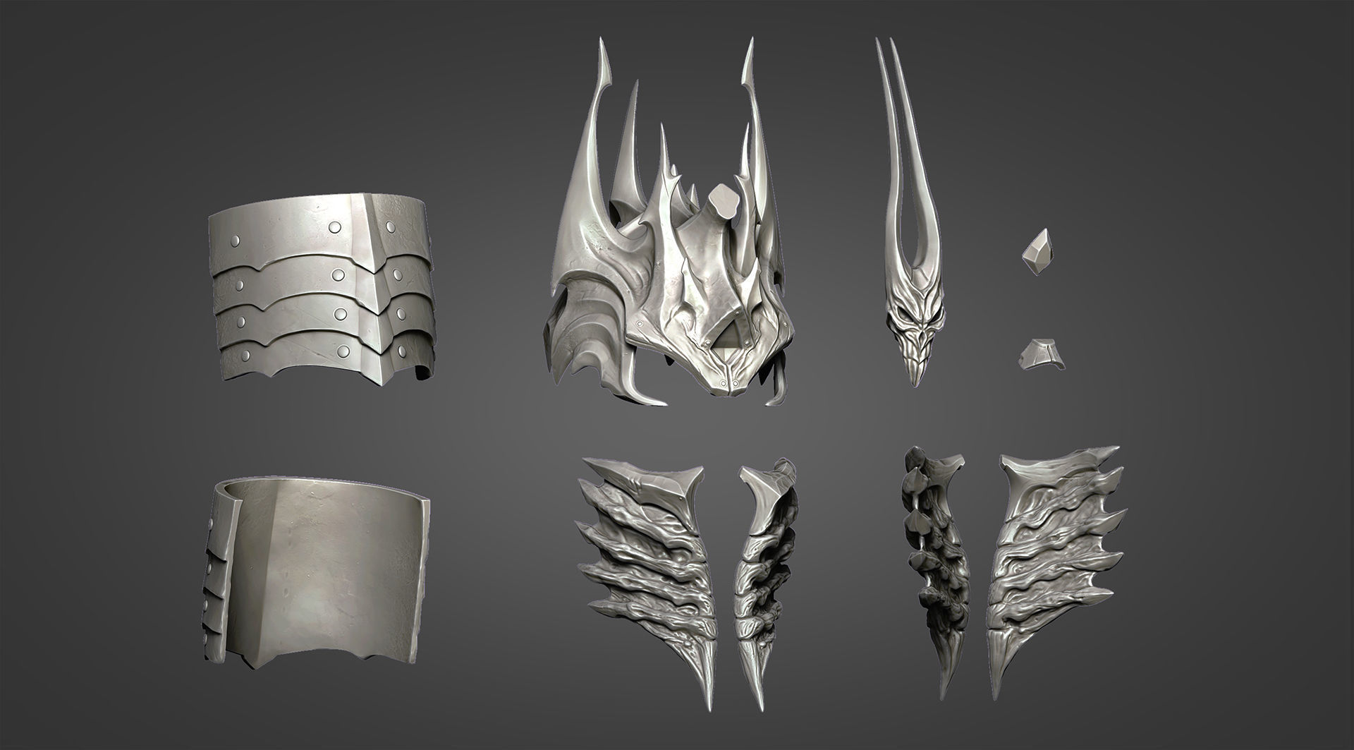 Lich King  Helmet - Helm of Domination 3D print model_2