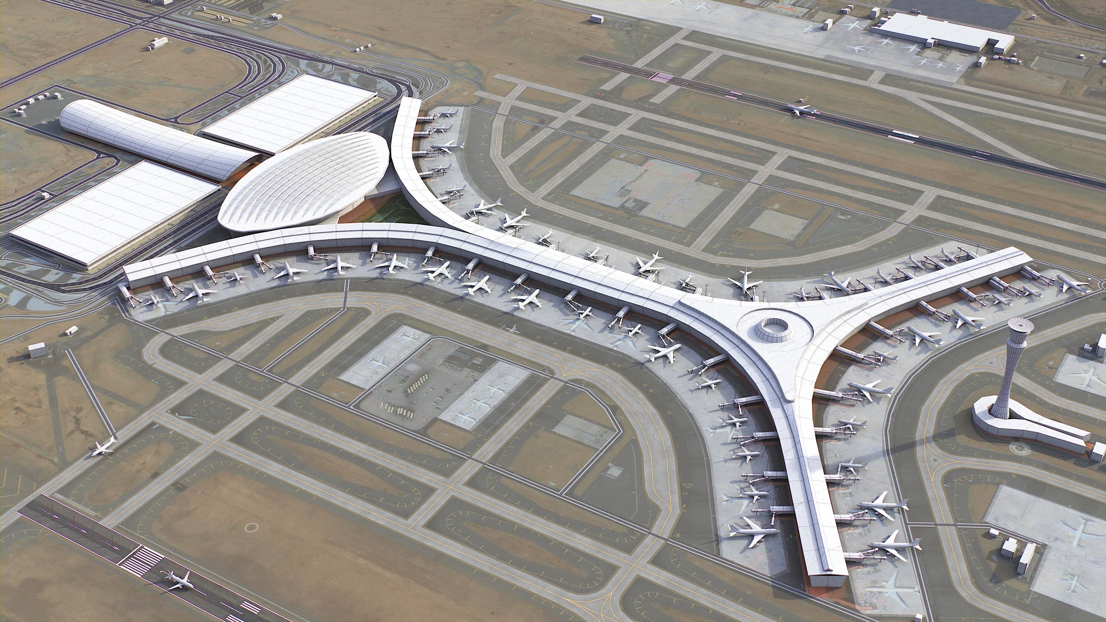 Jeddah - 3D City Model Low-poly 3D model_27