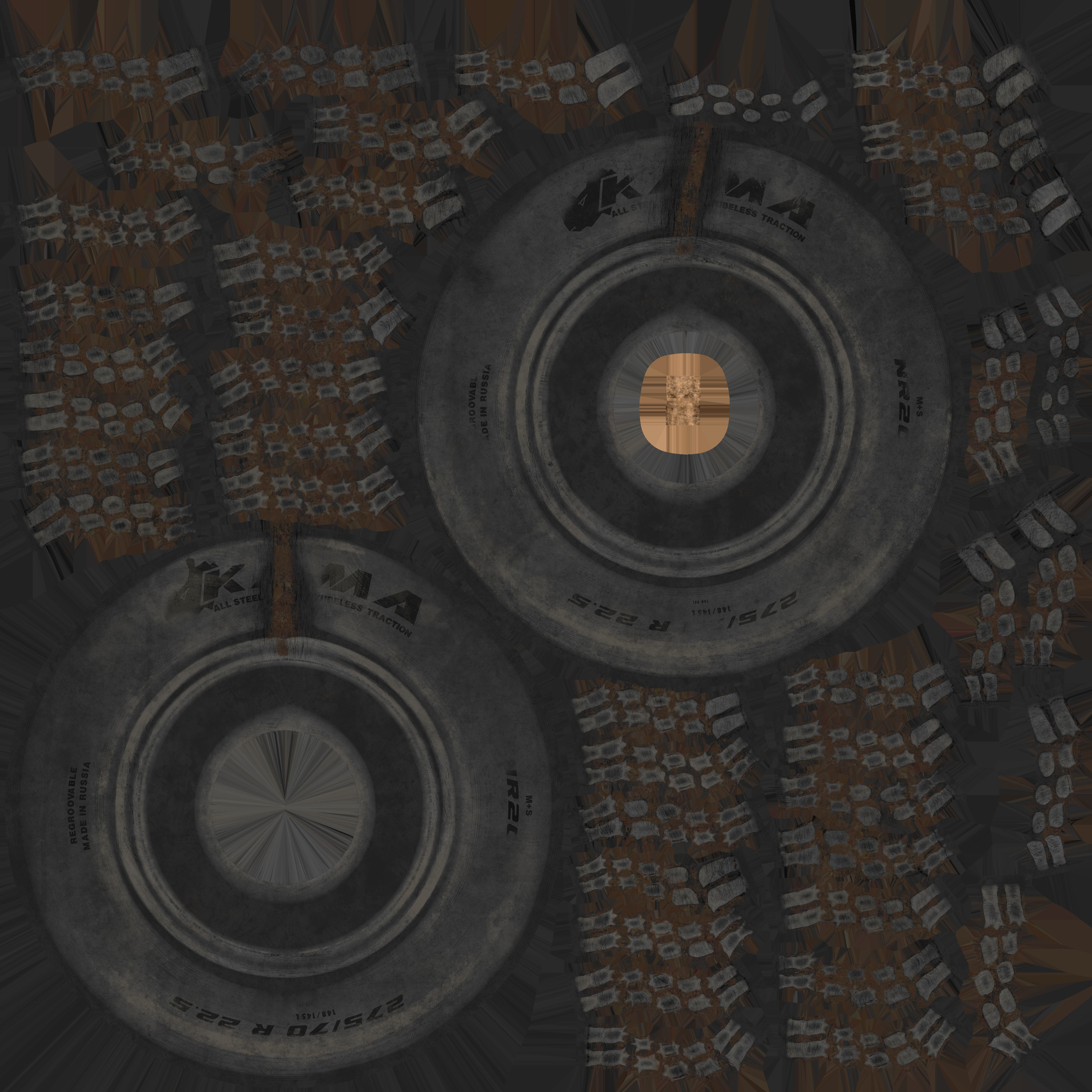 Homemade garden swing 3D model_28