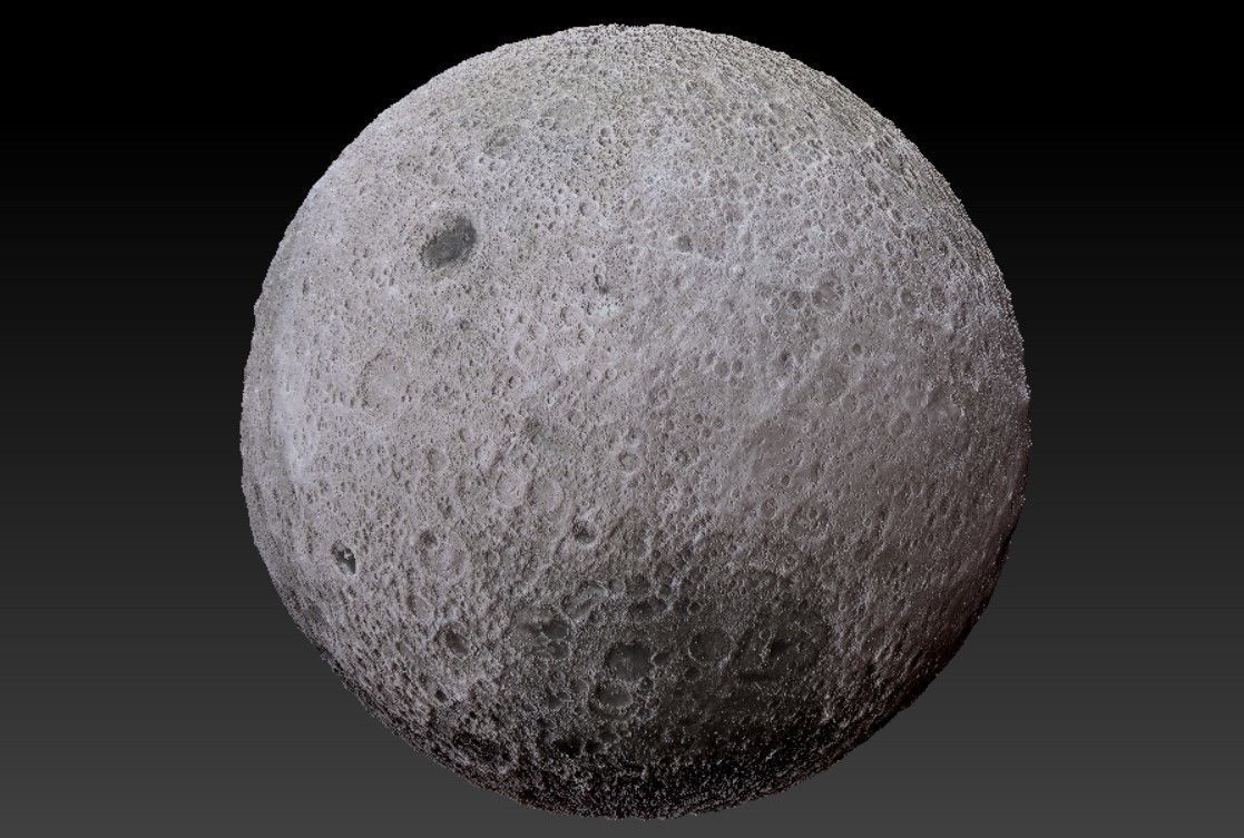 Solar system planets with relief 3D print model_9