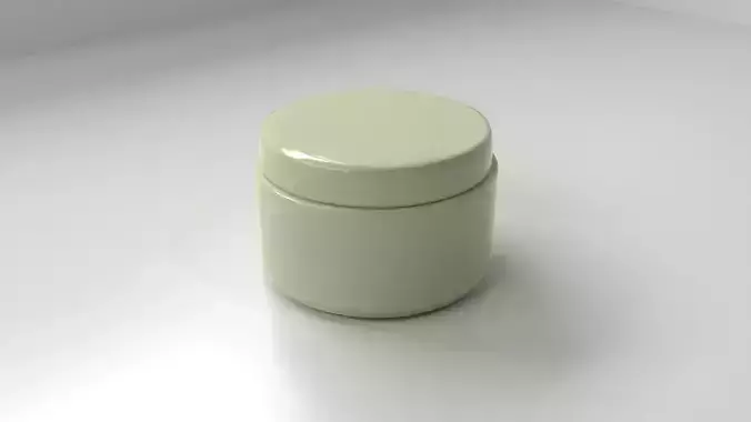 Cream Container 3