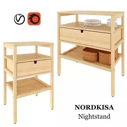 NORDKISA nightstand  3D model