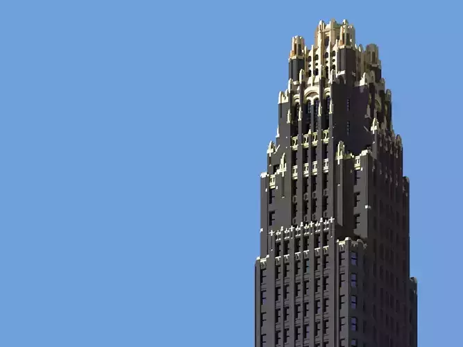 American Radiator Building 3D print model