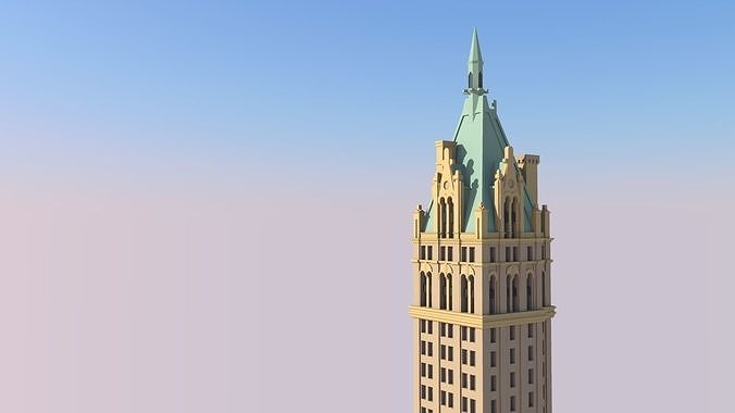 Sherry Netherland Hotel 3D print model