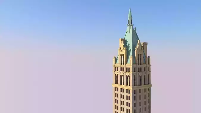 Sherry Netherland Hotel 3D print model