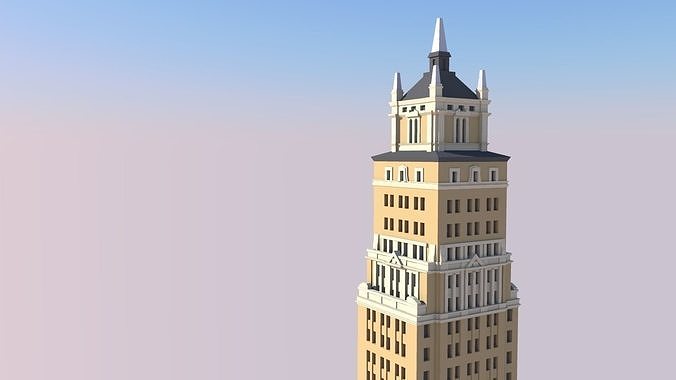 Ritz Tower 3D print model