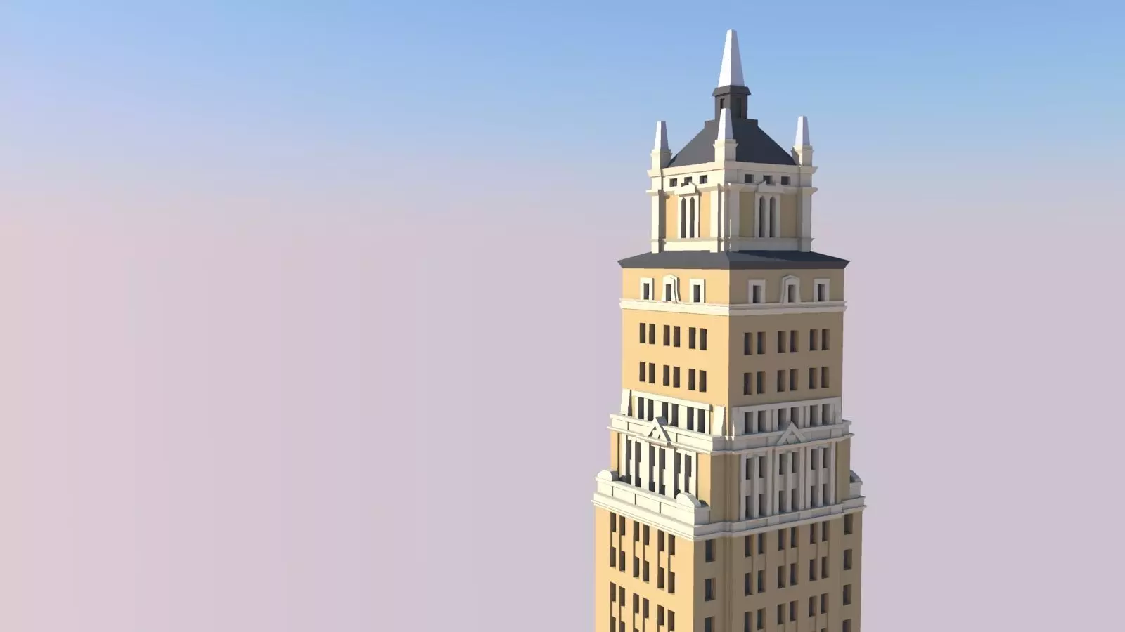 Ritz Tower 3D print model_0