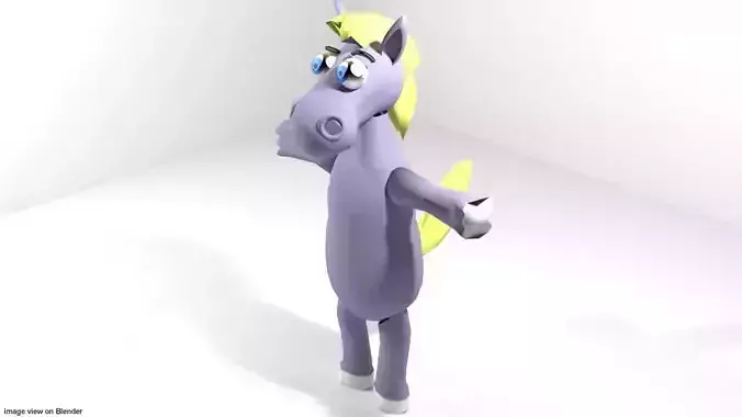 Cartoon Animal Horse