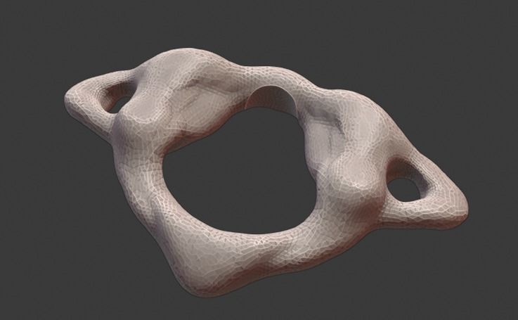 Spine and skull 3D print model_15