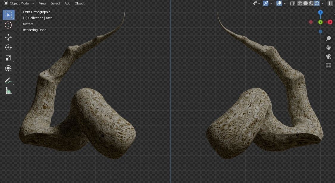 Devil Horns  3D model_1