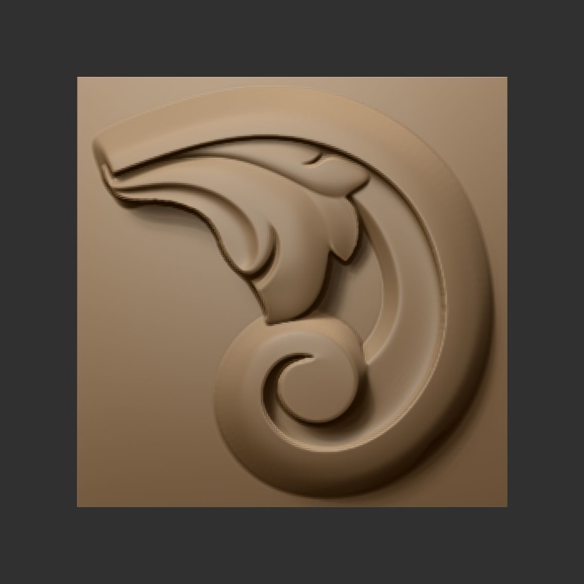 29 VDM Brushes of Decor ornaments for ZBrush 3D model_15