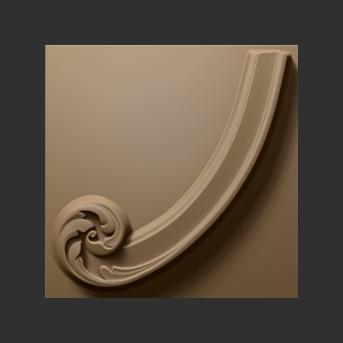 29 VDM Brushes of Decor ornaments for ZBrush 3D model_21