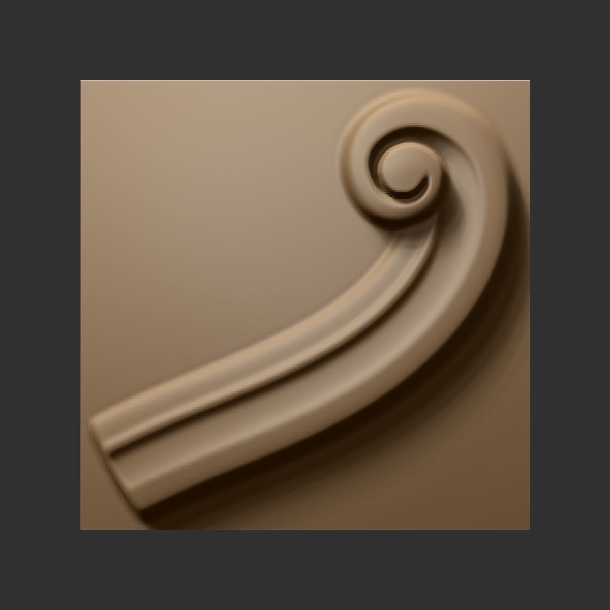 29 VDM Brushes of Decor ornaments for ZBrush 3D model_20